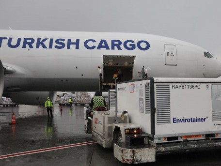 Turkish Cargo uplifts 1.7 million doses of Covid-19 vaccines for UNICEF