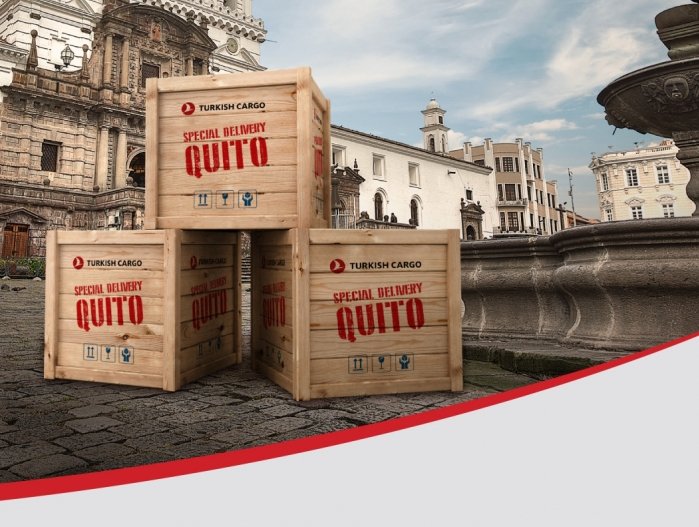 Turkish Cargo extends its network to the capital of Ecuador