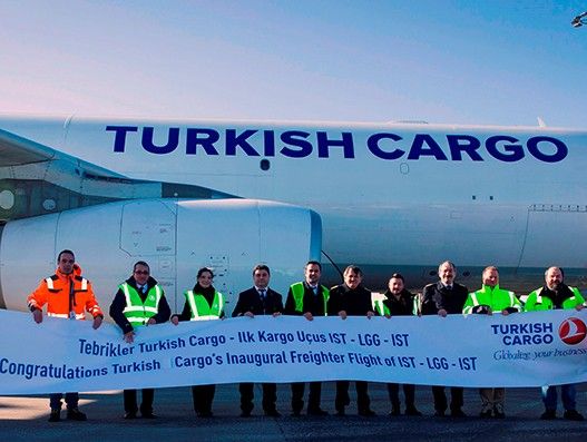 Turkish Cargo to transport perishables to Europe, starts weekly service to Liege