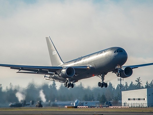 US Air Force’s Boeing KC-46A Pegasus concludes first airborne test