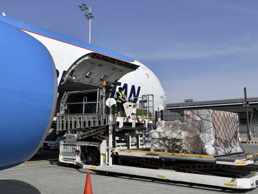 Munich Airport funnelling relief supplies into Germany