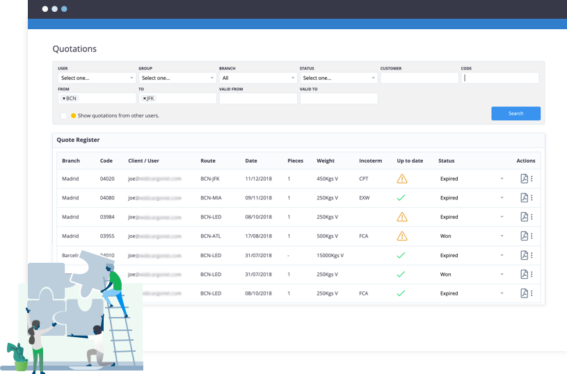 WebCargo unveils sales, booking and management portal WebCargo Vista for forwarders WebCargo unveils sales, booking and management portal WebCargo Vista for forwarders