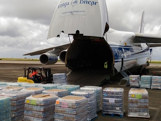 Volga-Dnepr Airlines rushes relief aid to Guam to help typhoon Mangkhut survivors