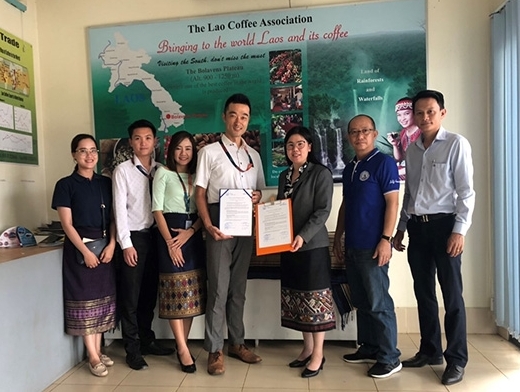 Yusen Logistics Lao inks agreement with Lao Coffee Association