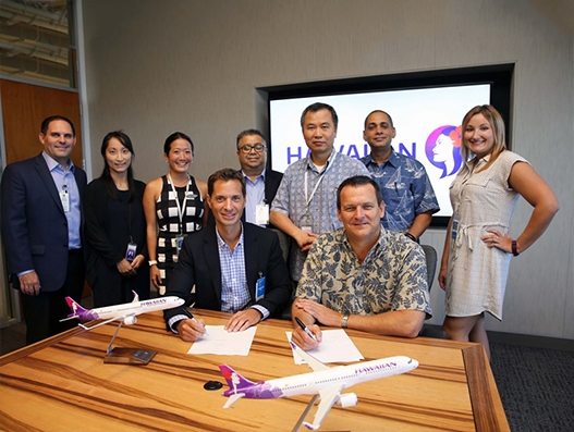AAR signs component support agreement with Hawaiian Airlines AAR signs component support agreement with Hawaiian Airlines