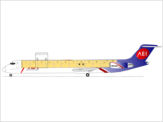 AEI wins conversion order for two additional MD-80SF series freighters