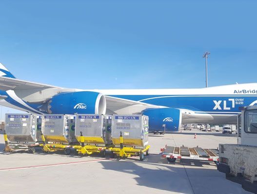 AirBridgeCargo moves 30 tonnes of medicines from Amsterdam to Shanghai AirBridgeCargo moves 30 tonnes of medicines from Amsterdam to Shanghai