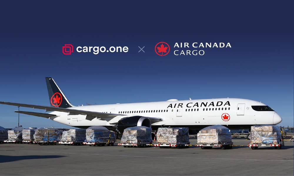 Air Canada Cargo checks into cargo.one e-booking platform