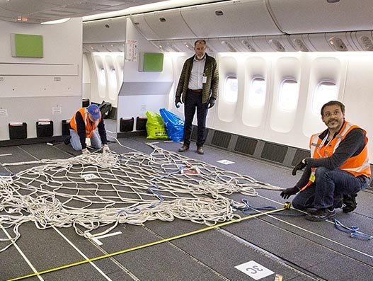 Air Canada is redoing its B777-300ER aircraft cabin for cargo