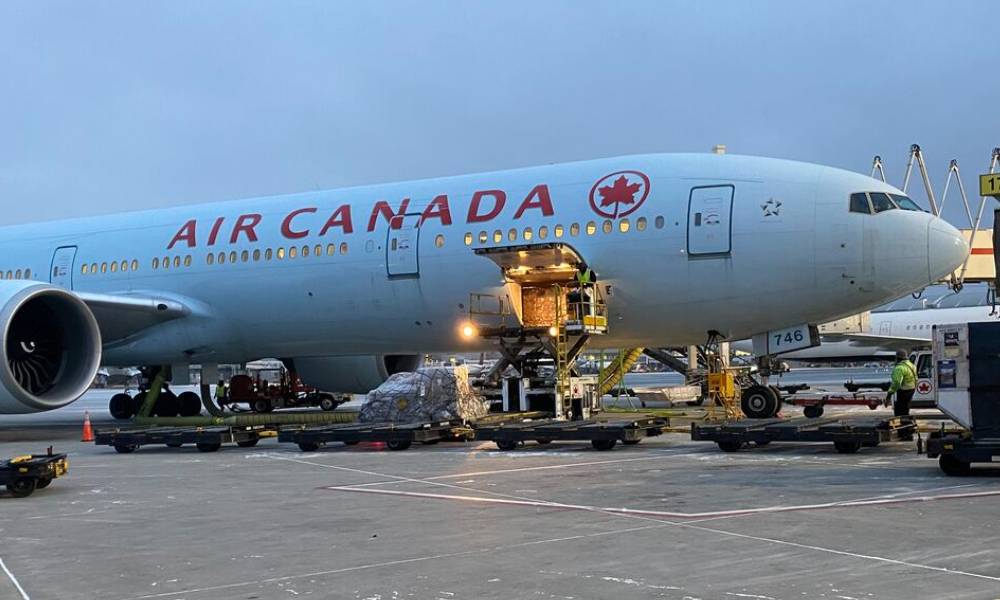 Air Canada operates 4,000th all-cargo flight from Toronto to Lima