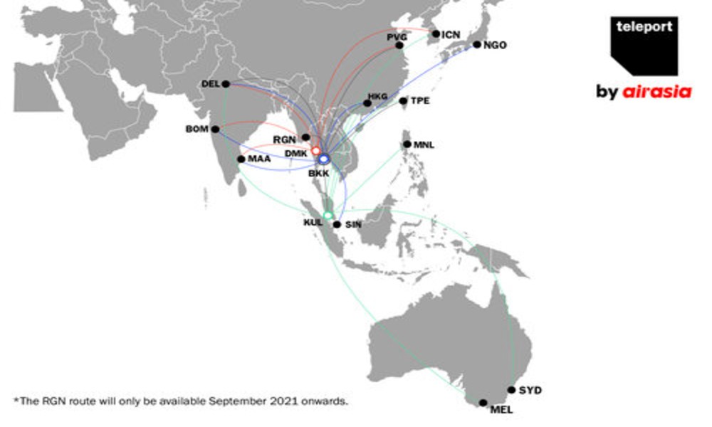airasia’s Teleport strengthens key routes with 737-800 freighter and converted A320 aircraft airasia’s Teleport strengthens key routes with 737-800 freighter and converted A320 aircraft