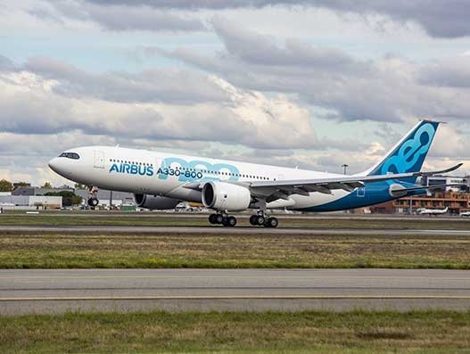 Airbus flies test A330-800 from Tianjin to donate 2 million face masks to Europe