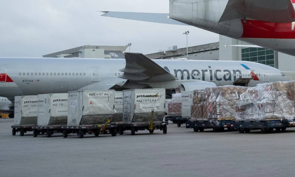 American Airlines Cargo conducting trial flights for Covid-19 vaccine transportation
