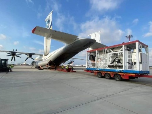 Antonov moves urgent cargo for deep-sea repair works to Turkey Antonov moves urgent cargo for deep-sea repair works to Turkey