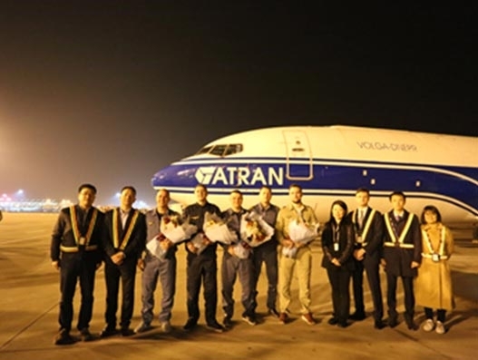 Atran Airlines links Xian with Moscow through new freighter route