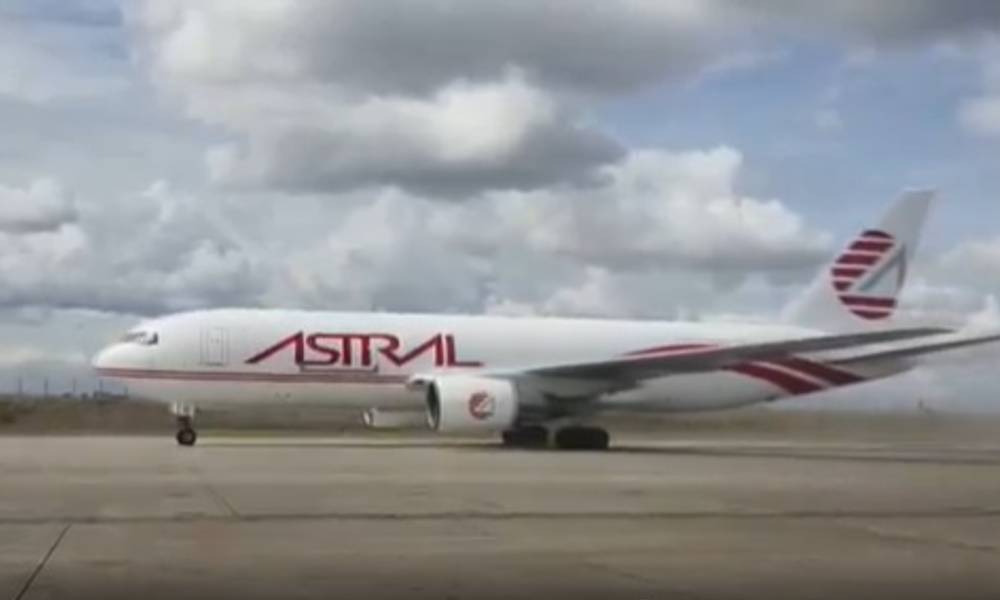 ATSG delivers Boeing 767-200 freighter to Astral Aviation in Nairobi