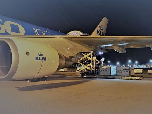 Bolloré Logistics handles pharma charter from Amsterdam to Chicago Bolloré Logistics handles pharma charter from Amsterdam to Chicago