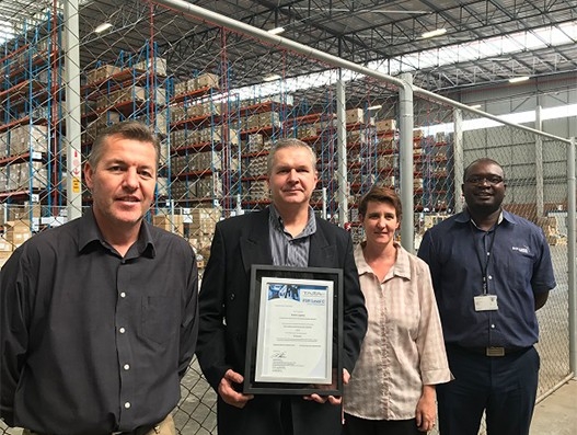 Bolloré Logistics South Africa receives the TAPA Level C certification