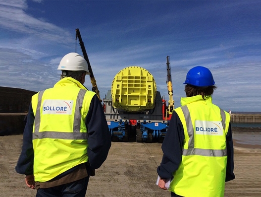 Bolloré Logistics handles oversized shipment for the Flamanville nuclear power plant Bolloré Logistics handles oversized shipment for the Flamanville nuclear power plant