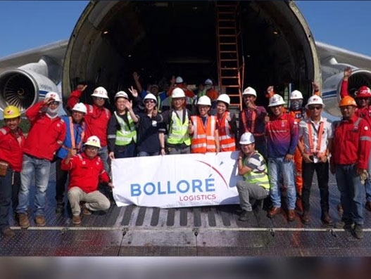 Bollore Logistics Singapore completes time-critical transport from Batam to Angola