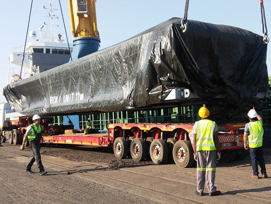 Bolloré Logistics in transportation of materials for thermal power plant construction in Mozambique Bolloré Logistics in transportation of materials for thermal power plant construction in Mozambique