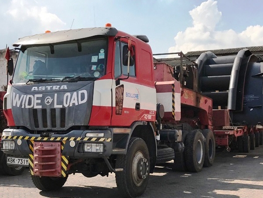 Energy projects in Uganda on track with the help of Bolloré Logistics East Africa teams