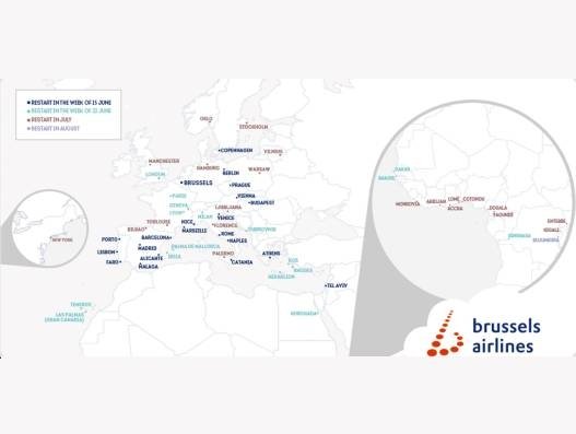 Brussels Airlines resumes operations to 59 destinations Brussels Airlines resumes operations to 59 destinations