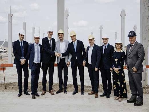 Brussels Airport says foundations laid for new logistics building Brussels Airport says foundations laid for new logistics building