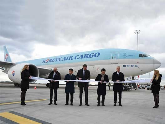 BUD welcomes first direct Seoul-Budapest cargo flight