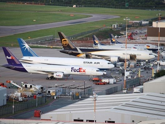 Cargo flights up 7.4% at East Midlands Airport Cargo flights up 7.4% at East Midlands Airport