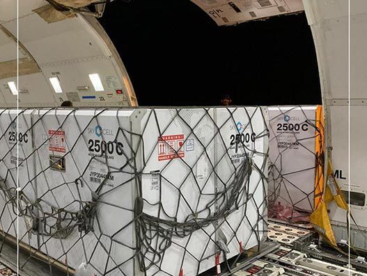 Cargolux flies 3.3 million doses of meningitis-C vaccines to Brazil Cargolux flies 3.3 million doses of meningitis-C vaccines to Brazil