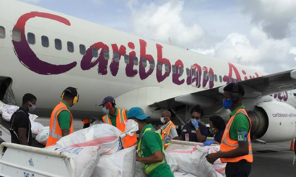 Caribbean Airlines Cargo airlifts 55,200 doses of Covid-19 vaccines to Jamaica