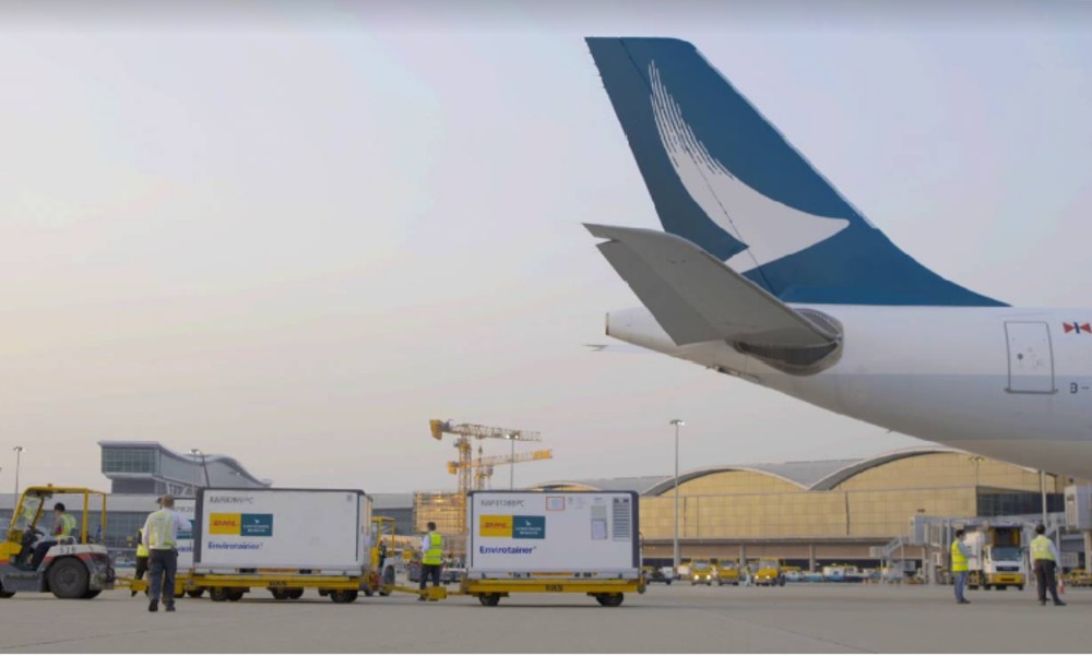 Cathay Pacific delivers first Covid-19 vaccine shipment to Hong Kong Cathay Pacific delivers first Covid-19 vaccine shipment to Hong Kong
