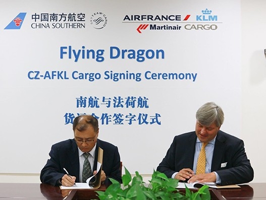 China Southern Airlines Cargo, Air France KLM Martinair Cargo deepen strategic ties