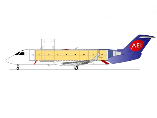 AEI announces two CRJ200 SF freighter conversions for Mexico’s TSM