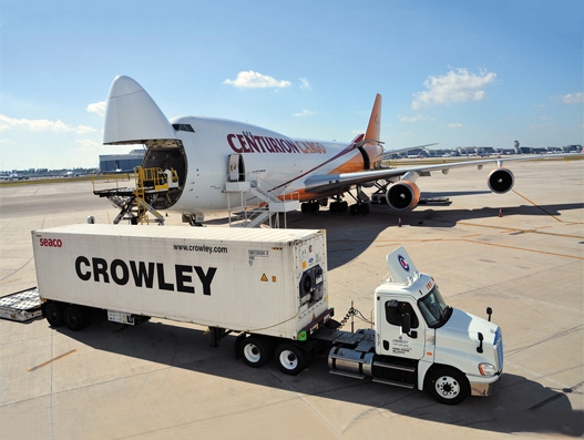 Miami Airport completes first ocean-to-air perishables trans-shipment Miami Airport completes first ocean-to-air perishables trans-shipment