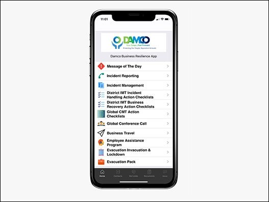 DAMCO’s app tackles 47 freight interruption scenarios DAMCO’s app tackles 47 freight interruption scenarios