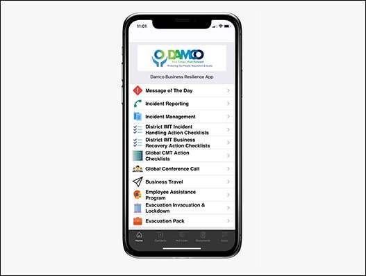 DAMCO’s app tackles 47 freight interruption scenarios