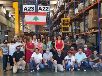 DAMCO’s Lebanon team back in action within 24 hours of Beirut blasts