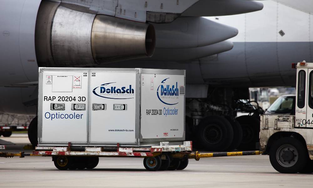 Delta Cargo’s new high-tech cooler to allow safer vaccine transportation