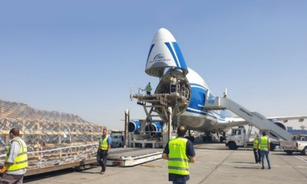 deugro Air Chartering delivers time-critical cargo from Egypt to China