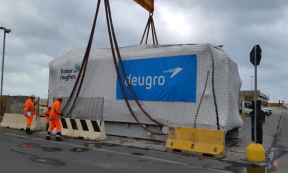 deugro delivered 157 mt of cargo for Ouargla project  in Algeria
