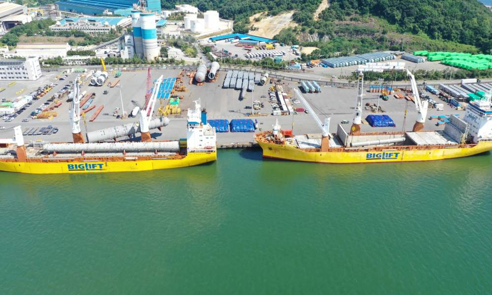 deugro successfully moved cargo for the Irkutsk Polymer Plant Project