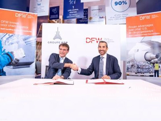 DFW Airport, Paris CDG Airport ink agreement for cargo growth DFW Airport, Paris CDG Airport ink agreement for cargo growth
