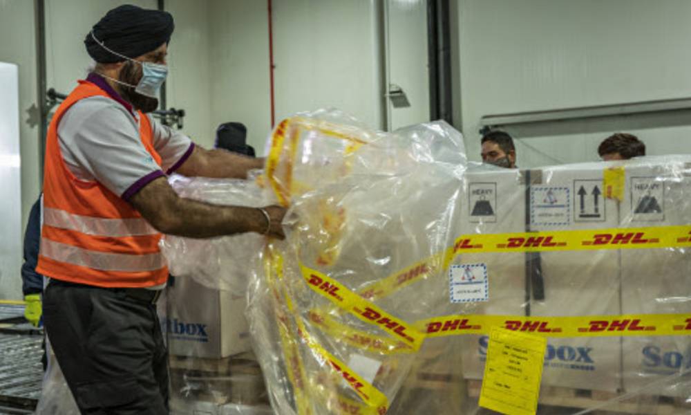DHL delivers first batch of Covid-19 vaccines to Singapore