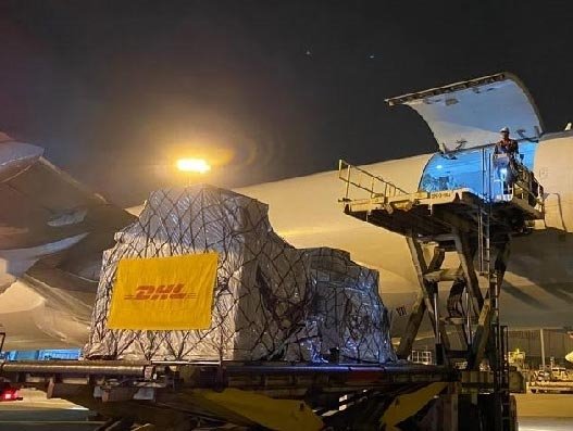 DHL delivers South Korean Covid-19 test kits in millions