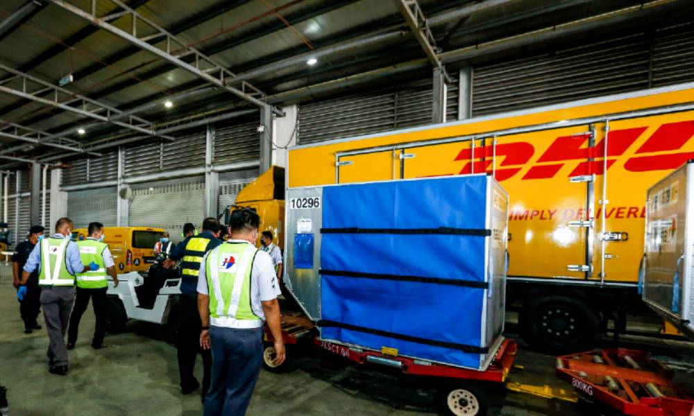 DHL Express partners with MASkargo to deliver first batch of Covid-19 vaccines to Malaysia