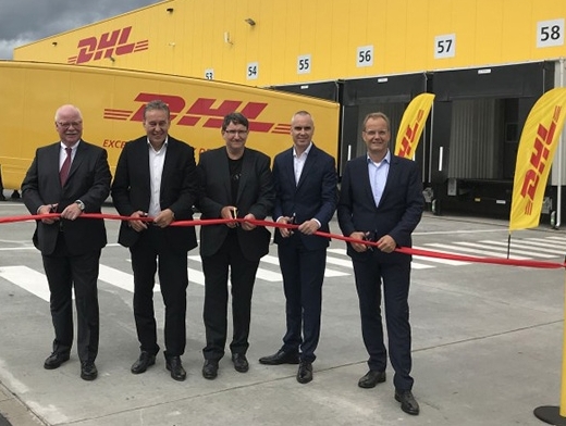DHL opens new transshipment terminal near Hanover airport