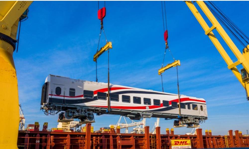 DHL starts transporting 676 passenger coaches from Hungary to Egypt DHL starts transporting 676 passenger coaches from Hungary to Egypt