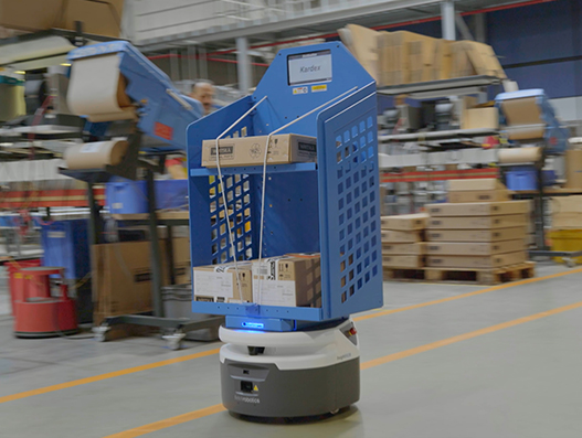 Wärtsilä and DHL deploy mobile robots for warehouse operations